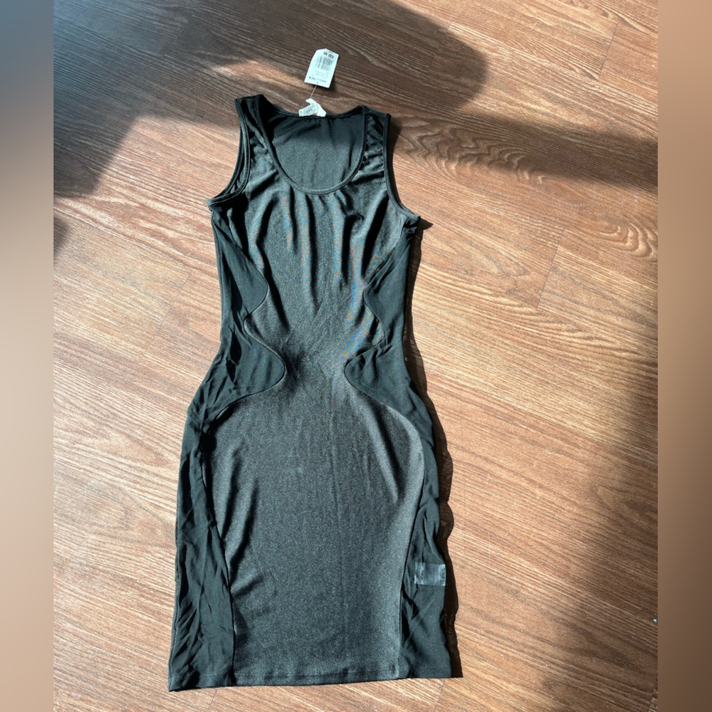NWT Sexy Black Bodycon Mini Dress
